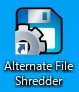 パソコンのデータ消去用ソフトAlternate File Shredderのデスクトップアイコン