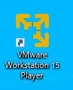 VMWare Workstation Playerのデスクトップアイコン
