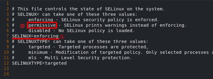 Redmineを動作させるためにSELinuxの設定を変更